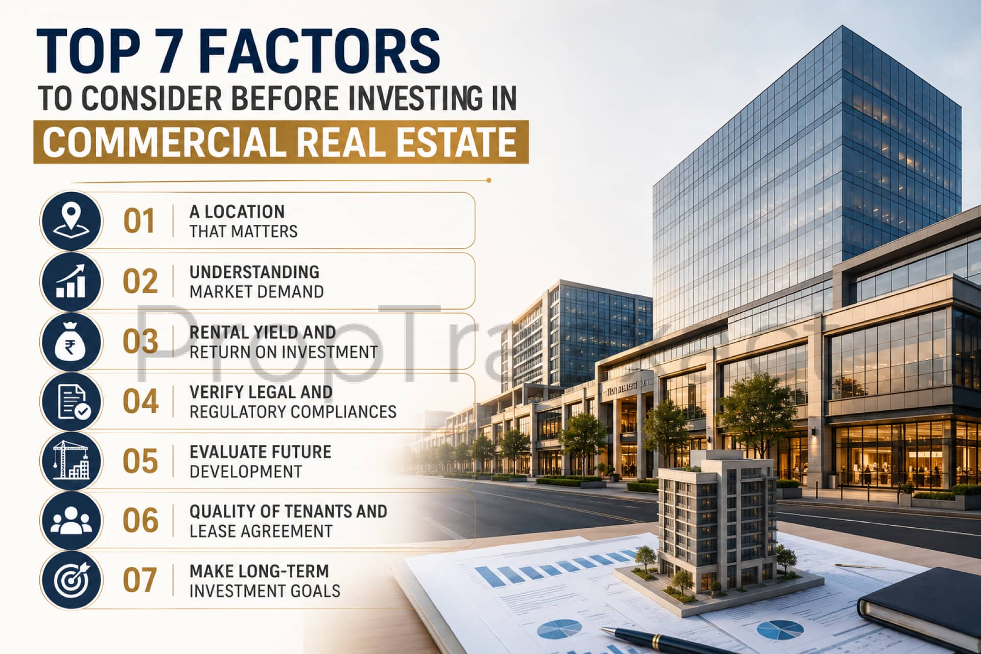 Top 7 Factors To Consider Before Investing In Commercial Real Estate